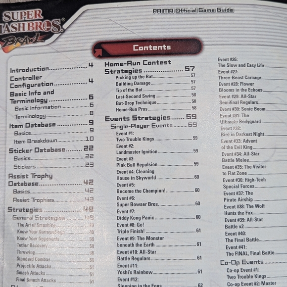 2008 Super Smash Bros Brawl Game Guide Premiere Edition Book Magazine - Picture 8 of 10